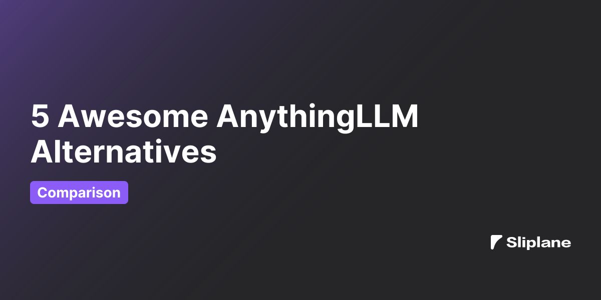 5 Awesome AnythingLLM Alternatives